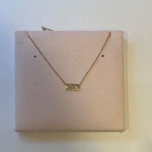 Jennifer Meyer Gold XO Necklace